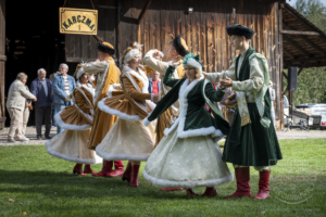 Fotografia Zajazd Szlachecki 2025 r. - pokaz tańca
